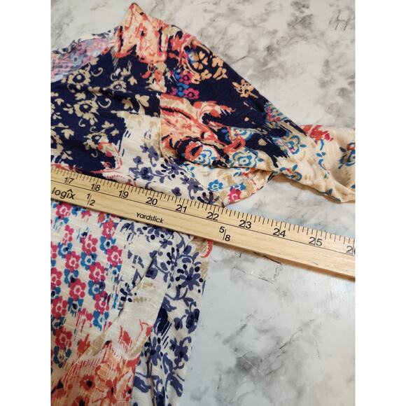 Westbound Women's Floral Scoop Neck Long Sleeves Pullover Tunic Top‎ Size XL - Picture 4 of 5